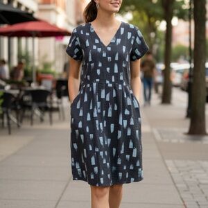 MiG Charcoal dress size Small